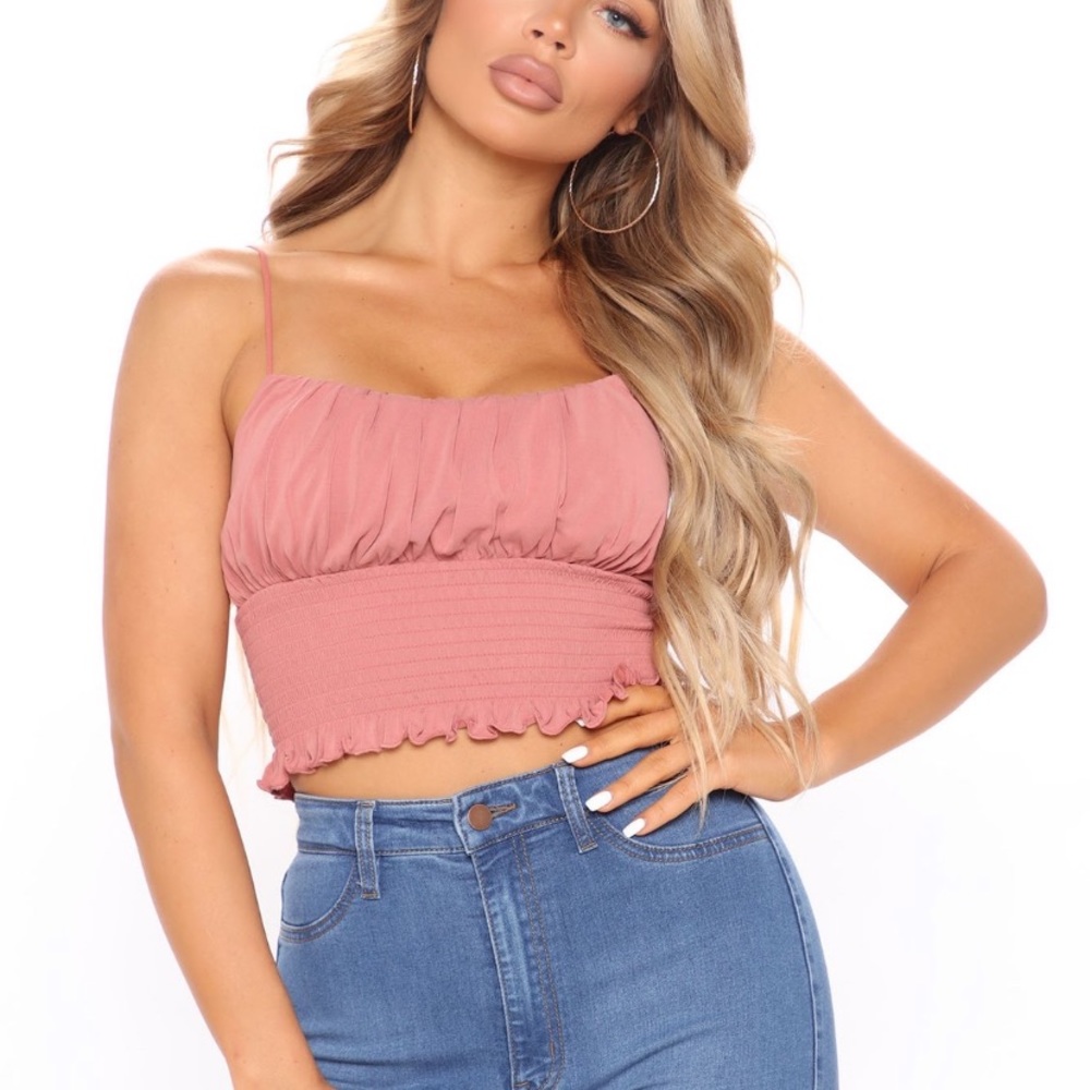 Lovely Evening smoked cami top